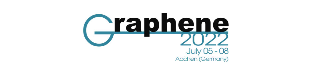 Graphene Conference, Aachen, Germany 5.07.2022